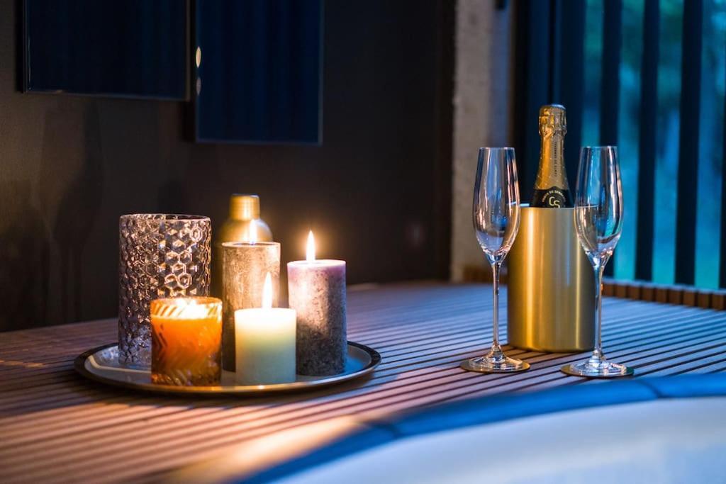 Buenas Noches Villa Standing Piscine & Wellness Boncelles Buitenkant foto
