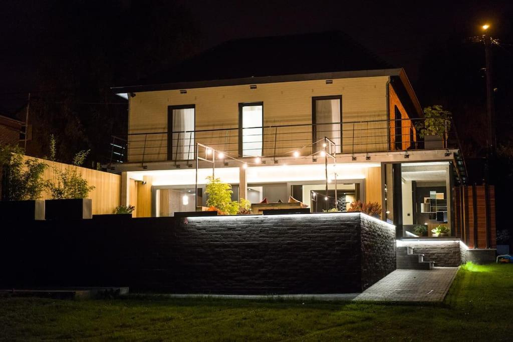 Buenas Noches Villa Standing Piscine & Wellness Boncelles Buitenkant foto